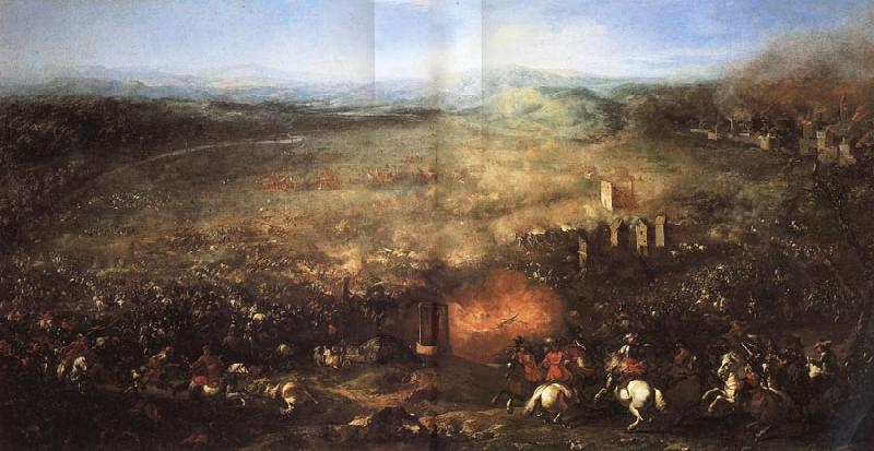 COURTOIS, Jacques The Battle of Lutzen France oil painting art